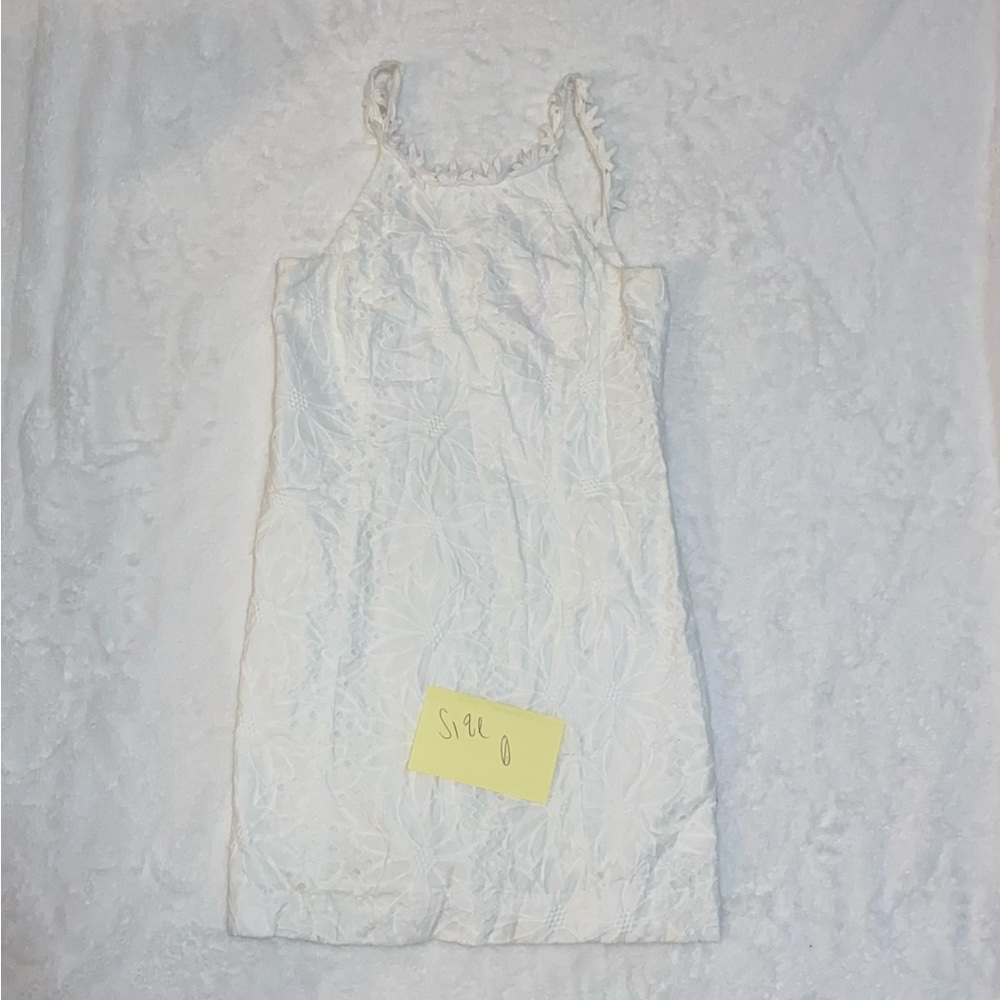 White Lilly Pulitzer Dress Size 0